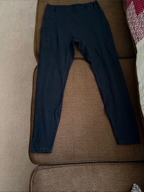 High-Rise Black Leggings for Women washed never worn 2xl 2 pair for 1